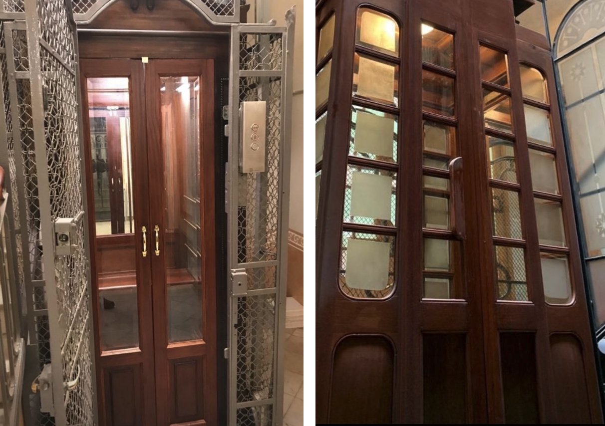 Restauración de Ascensores: Recuperamos y mantenemos ascensores históricos.